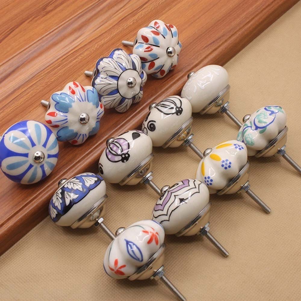 Furniture Hardware Supplies - European Vintage Creative Wardrobe Cabinet Pumpkin