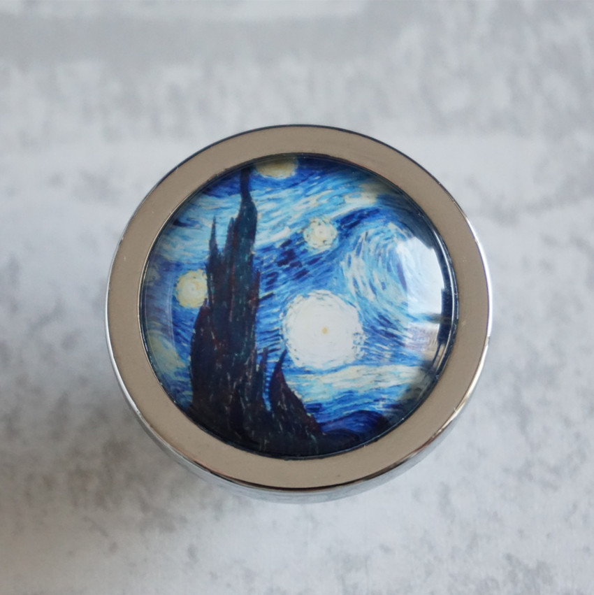 Starry Sky Dresser Knob Art Kn - Unique Furniture Hardware Pulls ulasan dan harga