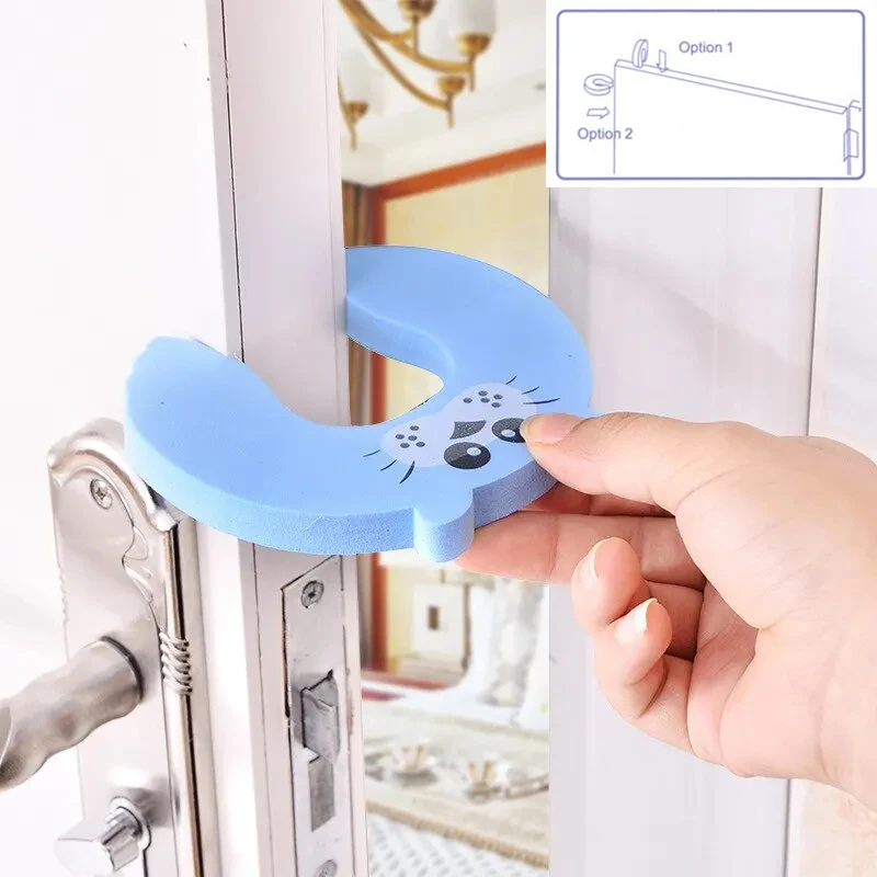 2/5pcs Baby Safety Door Stoppe - Furniture Interlocking Hardware ulasan dan harga