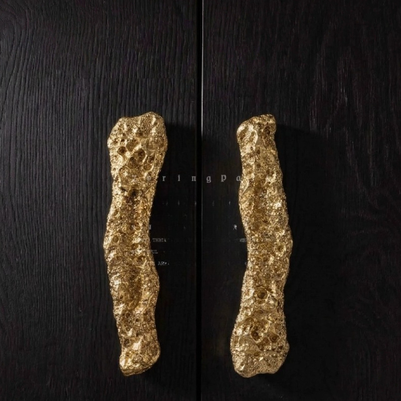 Brass Aluminum Cabinet Fitting - Unique Furniture Hardware Pulls ulasan dan harga