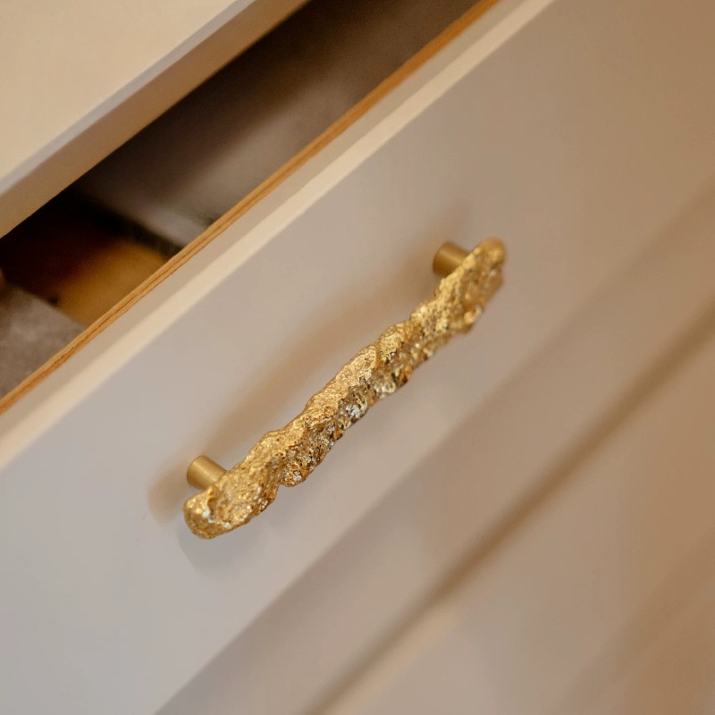 Brass Aluminum Cabinet Fitting - Unique Furniture Hardware Pulls ulasan dan harga