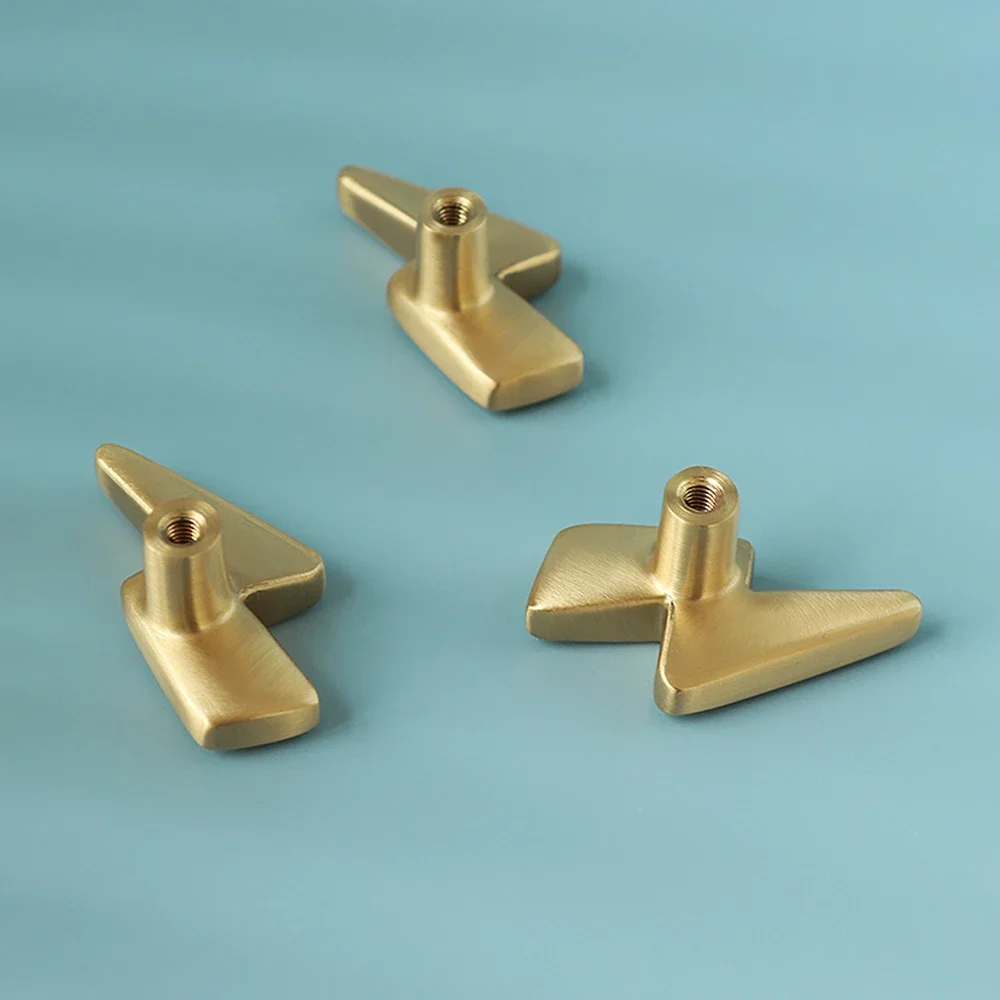 Lightning Design Brass Cabinet - Unique Furniture Hardware Pulls ulasan dan harga