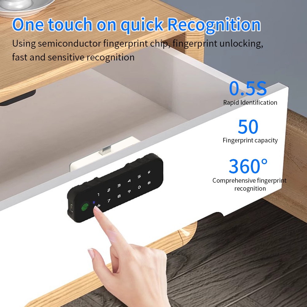 Tuya Bluetooth Smart Wood Cabi - Furniture Hardware Supplies ulasan dan harga
