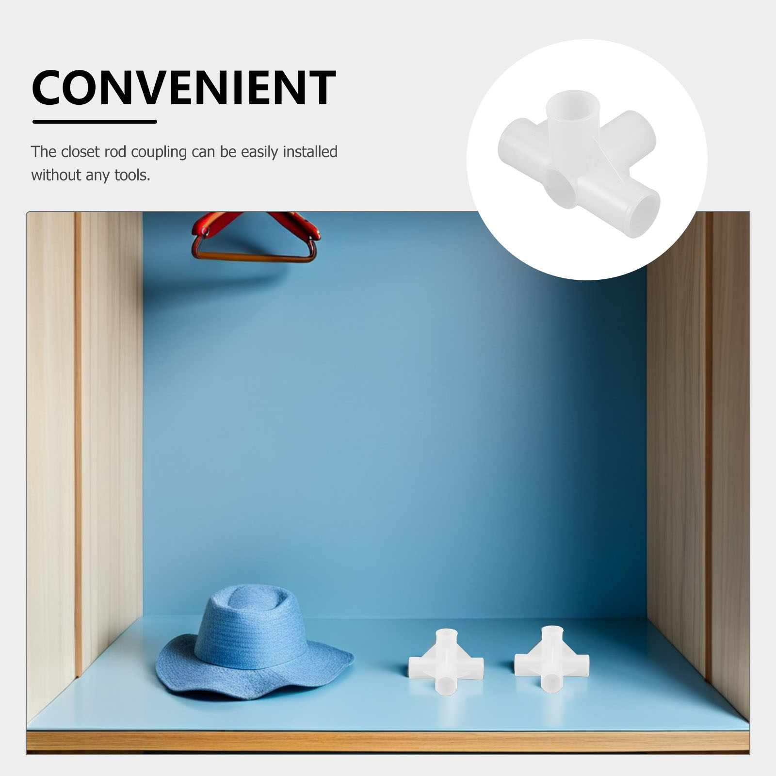 10Pcs Plastic Wardrobe Connect - Furniture Joining Hardware ulasan dan harga