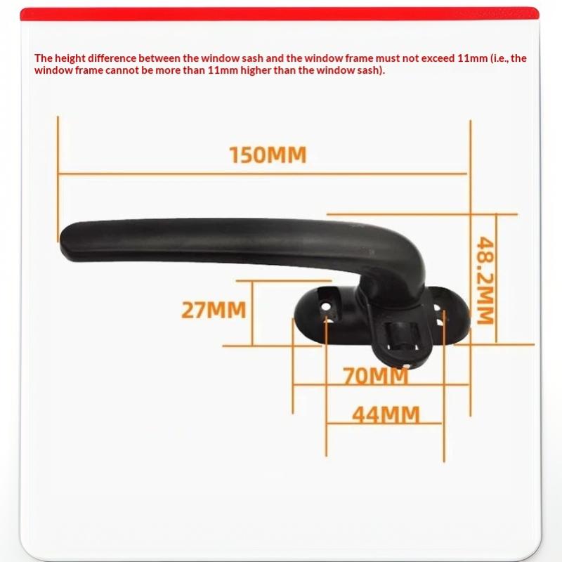 Universal Casement Window Hand - Furniture Hardware Supplies ulasan dan harga