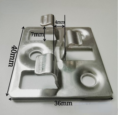 100Pcs Stainless Steel Square  - Corner Bracket Angle ulasan dan harga