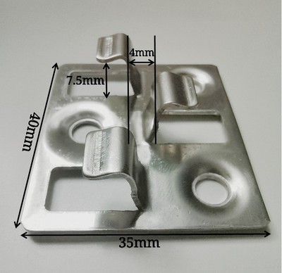 100Pcs Stainless Steel Square  - Corner Bracket Angle ulasan dan harga