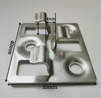 100Pcs Stainless Steel Square  - Corner Bracket Angle ulasan dan harga