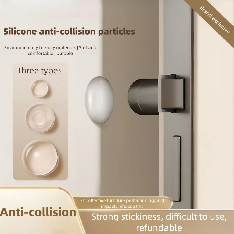 Silicone Cabinet Bumpers Rubbe - Furniture Hardware Supplies ulasan dan harga