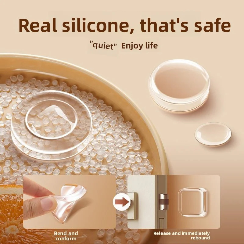 Silicone Cabinet Bumpers Rubbe - Furniture Hardware Supplies ulasan dan harga