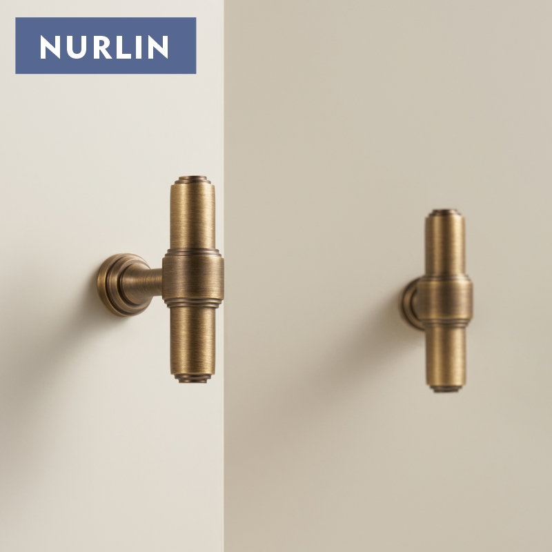 Nurlin Solid Brass French Retr - Furniture Hardware Kit ulasan dan harga
