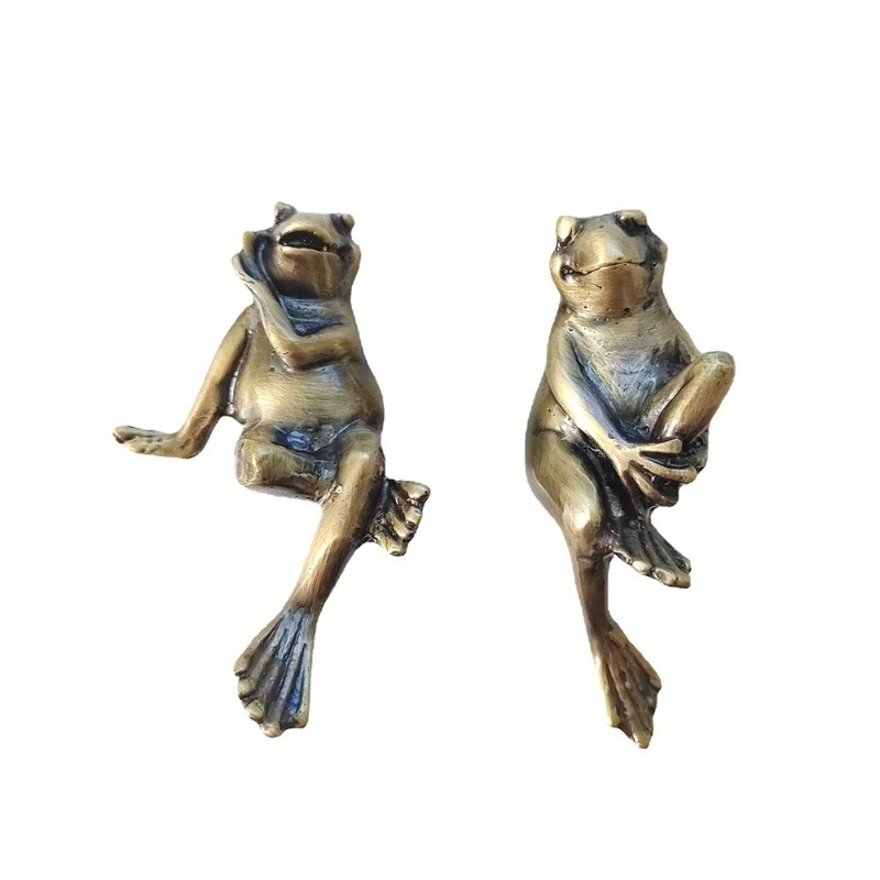 Frog Brass Cabinet Door Knobs  - Unique Furniture Hardware Pulls ulasan dan harga
