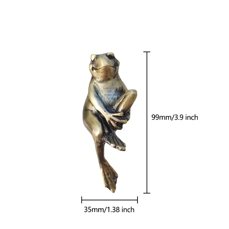 Frog Brass Cabinet Door Knobs  - Unique Furniture Hardware Pulls ulasan dan harga