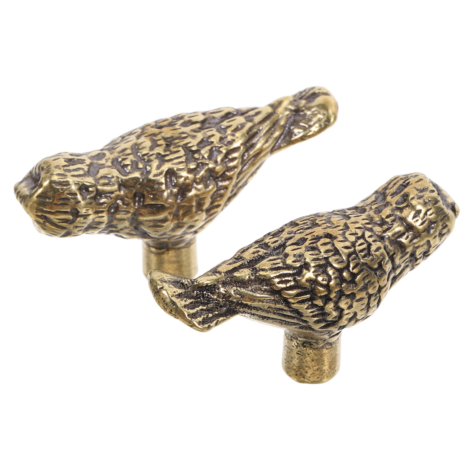 2Pcs Brass Owl Dresser Knobs V - Unique Furniture Hardware Pulls ulasan dan harga