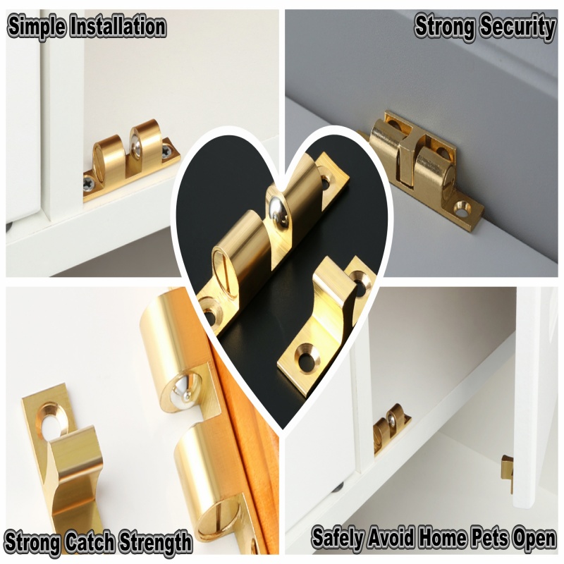 3/6pcs Cabinet Closet Door Bal - Furniture Hardware Supplies ulasan dan harga