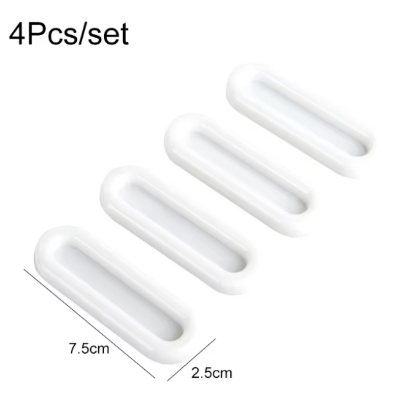 4Pcs Self-adhesive Door Knobs  - Furniture Hardware Kit ulasan dan harga