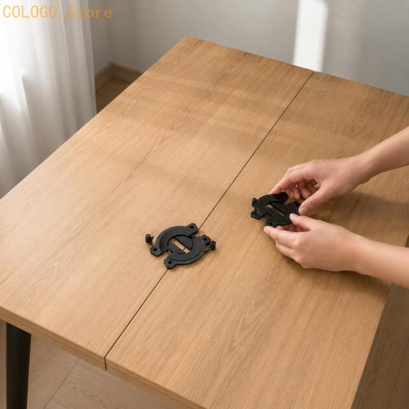 Tabletop Splicing Connector, F - Furniture Joining Hardware ulasan dan harga