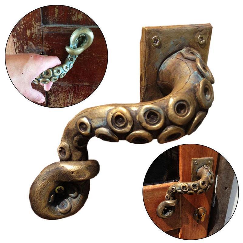 Vintage Octopus Door Knob Outd - Furniture Hardware Kit ulasan dan harga