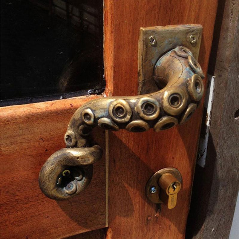 Vintage Octopus Door Knob Outd - Furniture Hardware Kit ulasan dan harga
