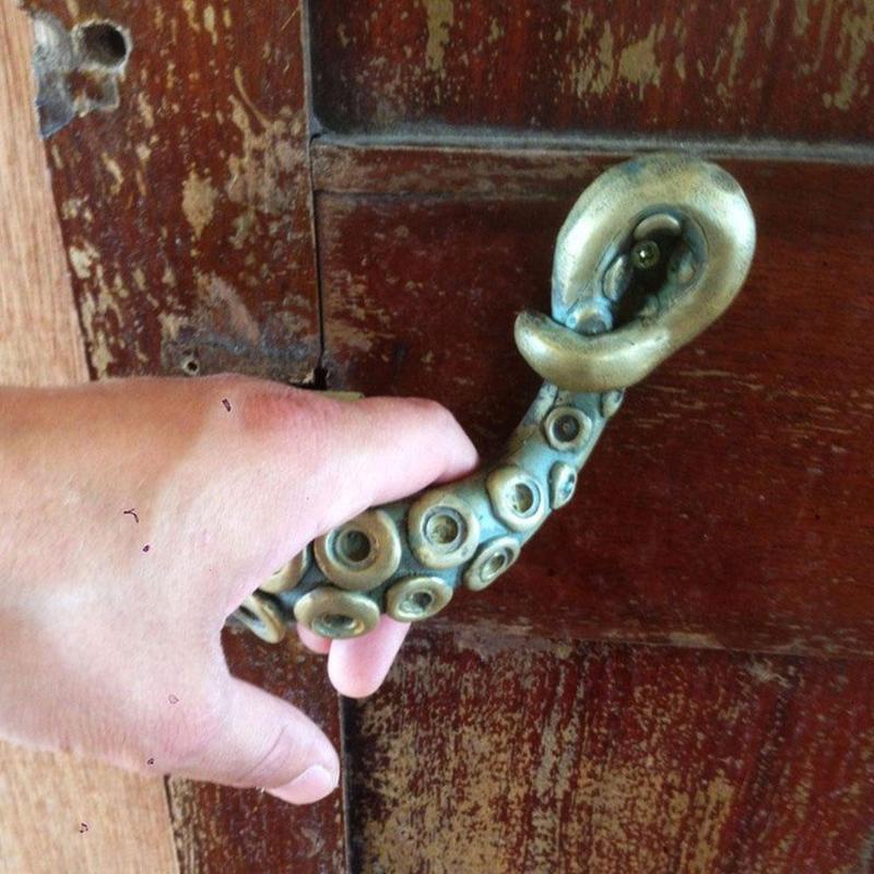 Vintage Octopus Door Knob Outd - Furniture Hardware Kit ulasan dan harga
