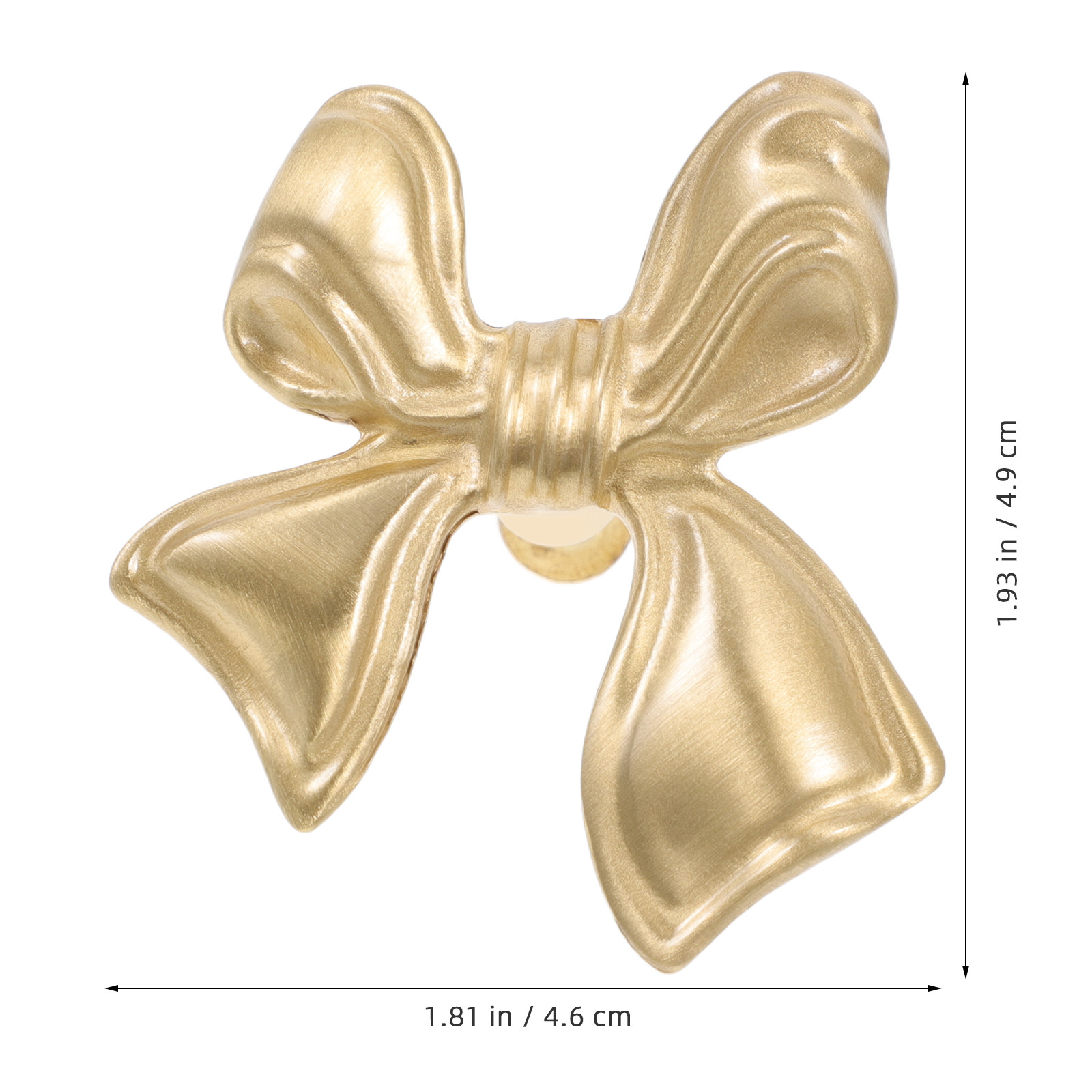 Bow Drawer Pull Brass Bowknot  - Unique Furniture Hardware Pulls ulasan dan harga