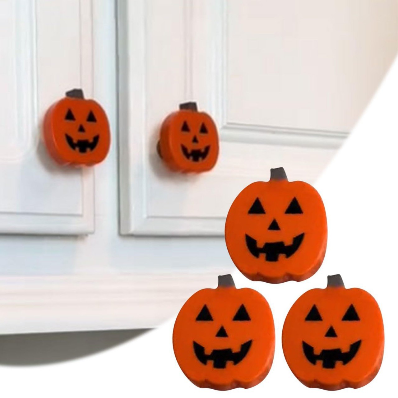 Halloween pumpkin knob cover,  - Furniture Hardware Kit ulasan dan harga