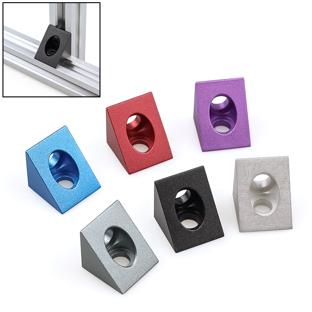 4Pcs Openbuilds V-slot Angle C - Corner Bracket Angle ulasan dan harga