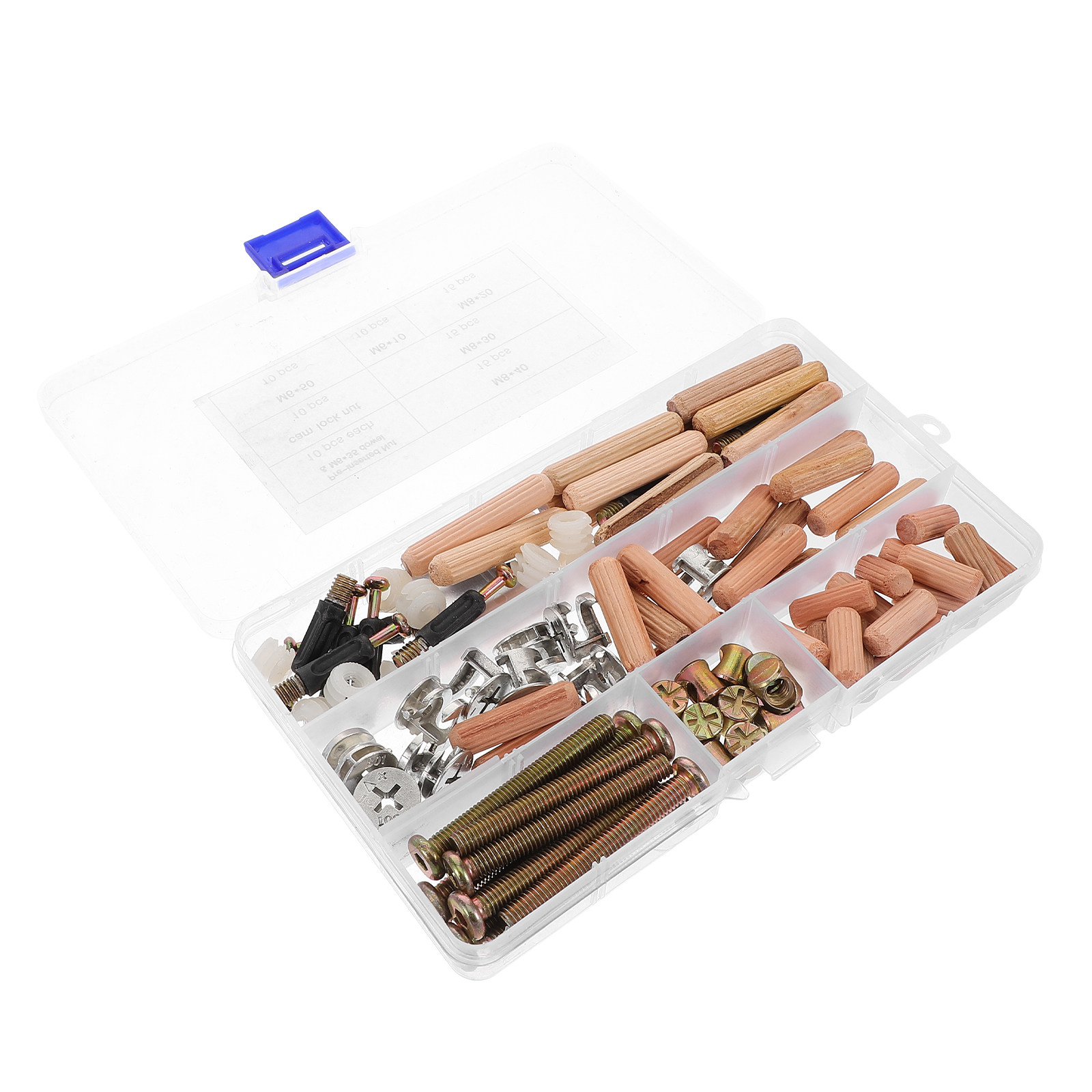 95Pcs Furniture Screws Bolts H - Furniture Hardware Kit ulasan dan harga
