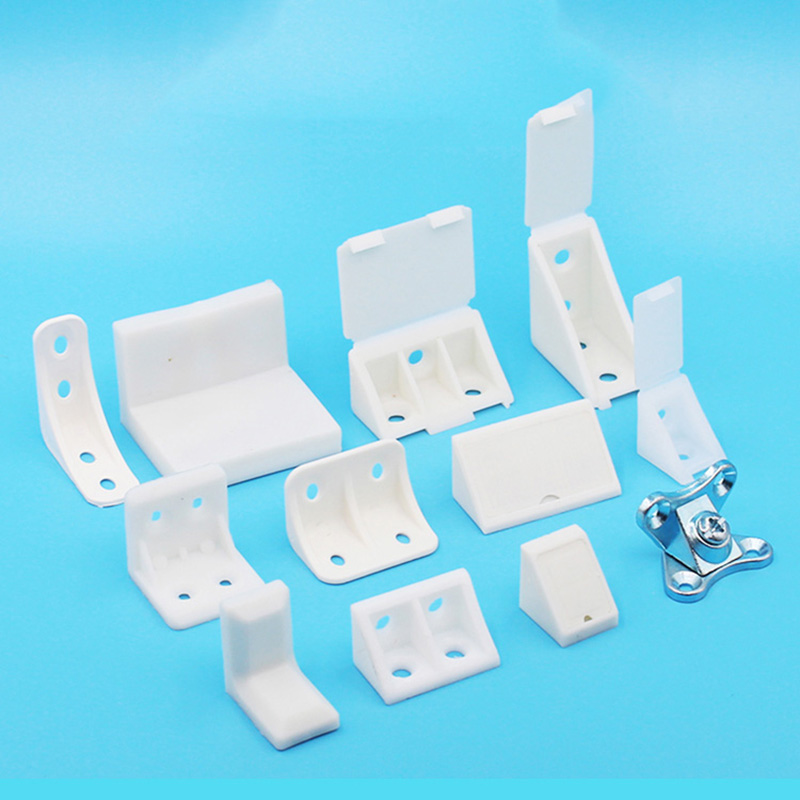 10Pcs Nylon plastic thickened  - Corner Bracket Angle ulasan dan harga