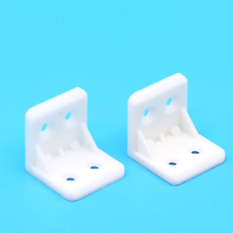 10Pcs Nylon plastic thickened  - Corner Bracket Angle ulasan dan harga