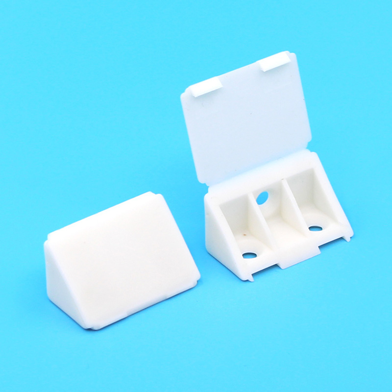 10Pcs Nylon plastic thickened  - Corner Bracket Angle ulasan dan harga