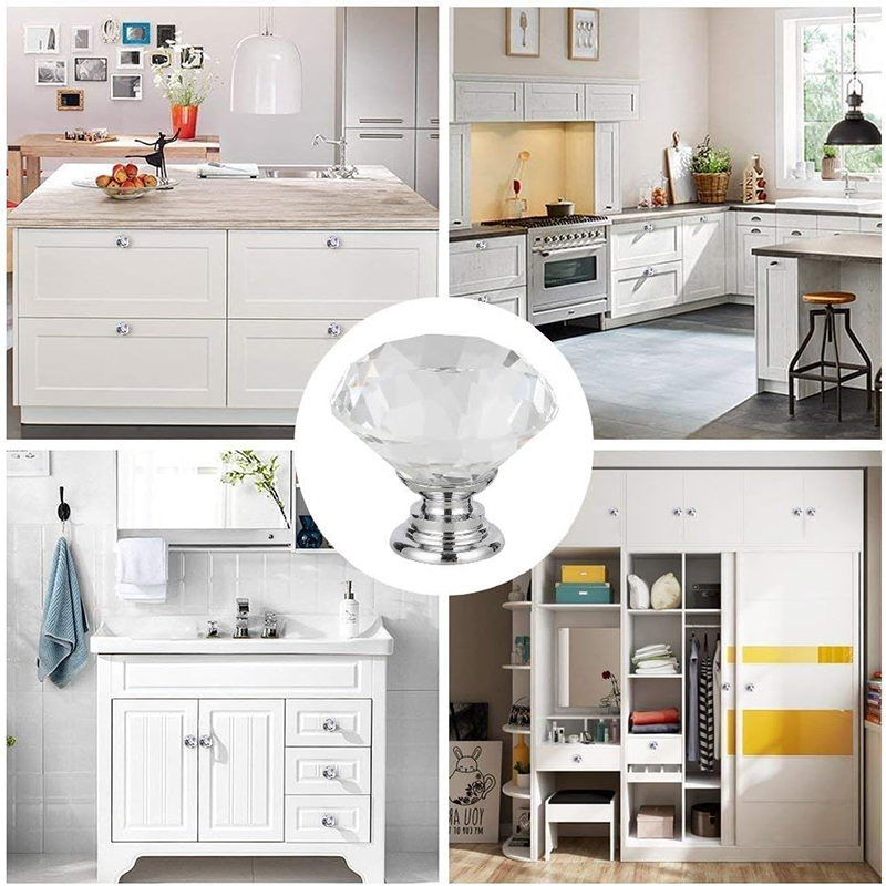 6Pcs Cabinet Knob with Screws  - Furniture Hardware Kit ulasan dan harga