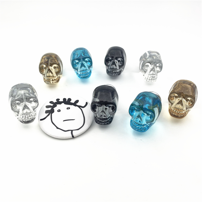 LCH  Clear Crystal Skull Shape - Unique Furniture Hardware Pulls ulasan dan harga