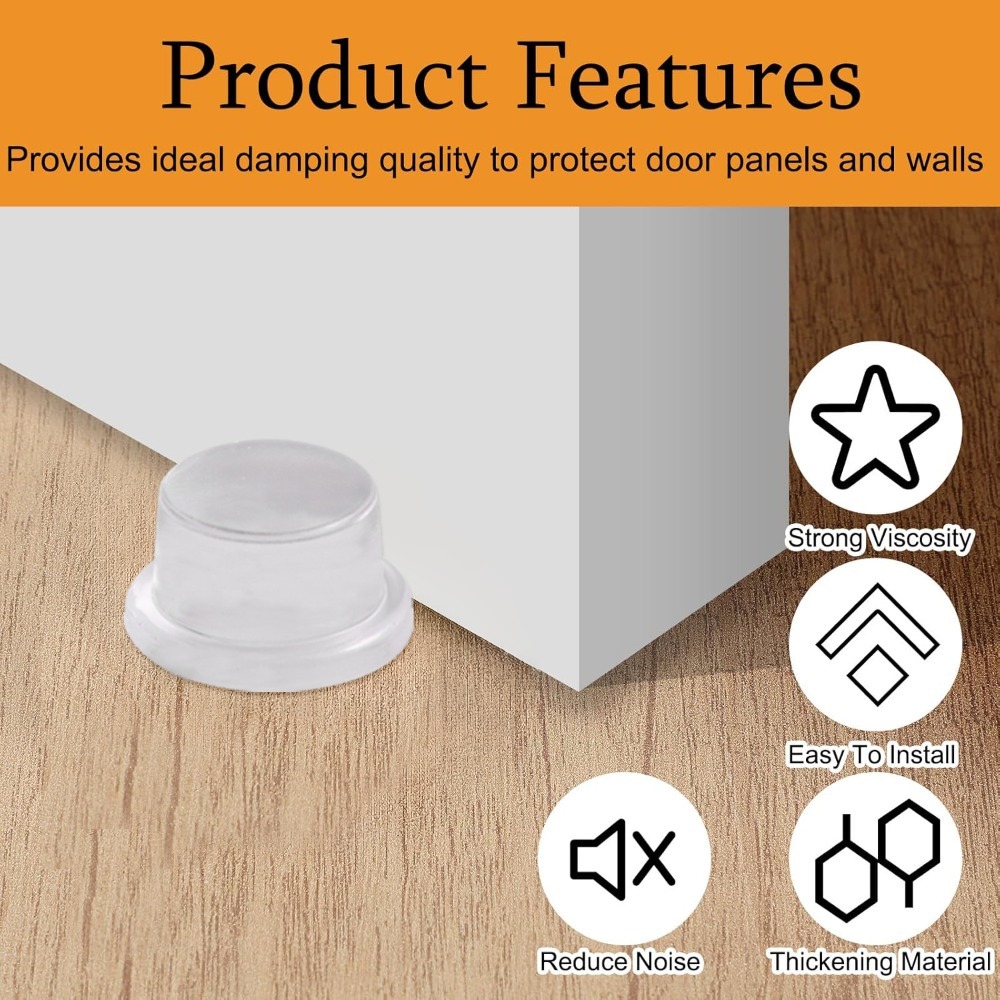 Silicone Door Stopper Wall Pro - Furniture Hardware Supplies ulasan dan harga