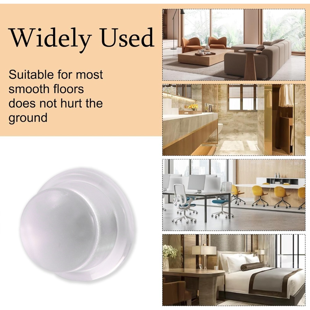 Silicone Door Stopper Wall Pro - Furniture Hardware Supplies ulasan dan harga